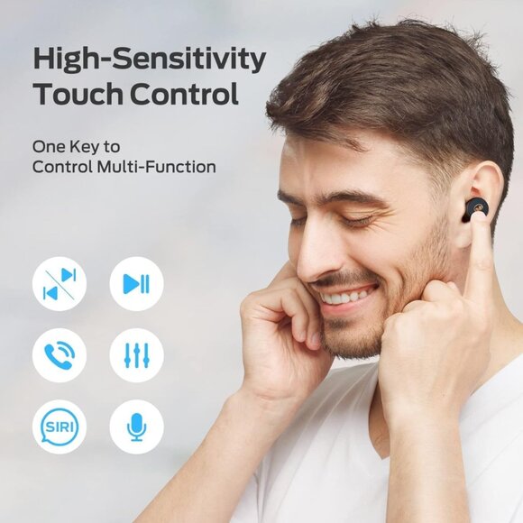 Brand New Monster N-Lite 200 AirLinks Wireless Earbuds/Black - Picture 4 of 9